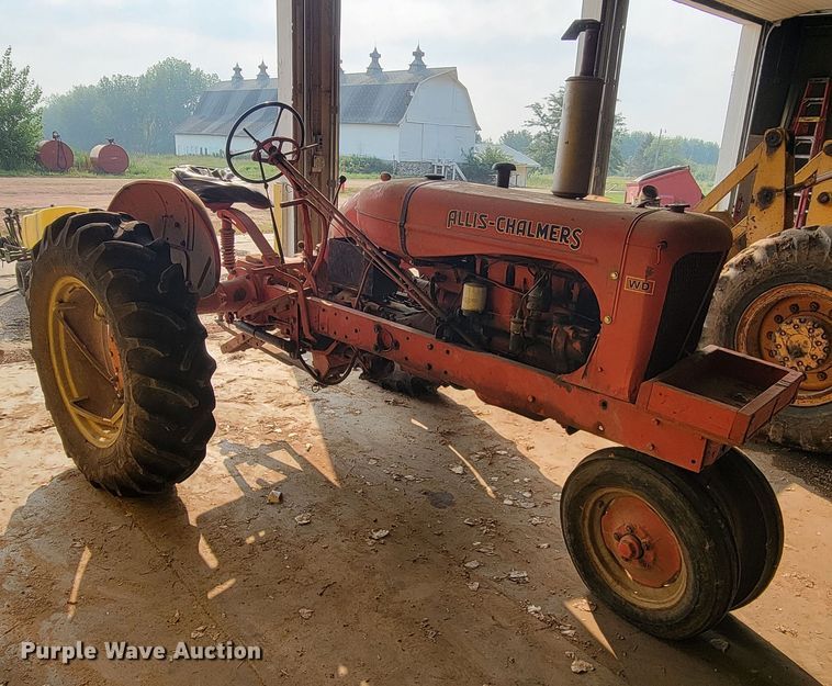 image for item KS9247 Allis-Chalmers WD  tractor
