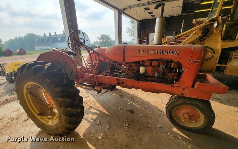 image for item KS9247 Allis-Chalmers WD  tractor