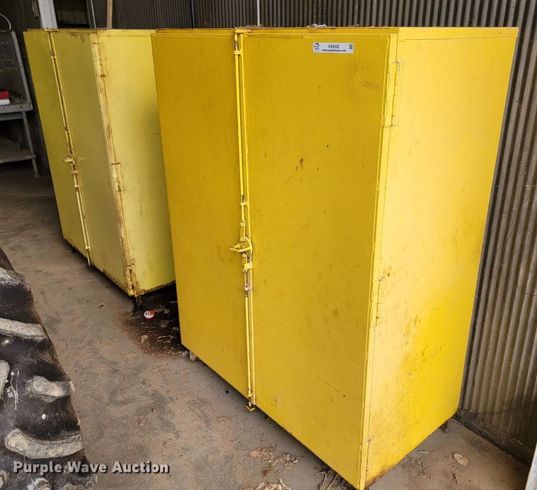 image for item KS9252 (2) chemical storage cabinets