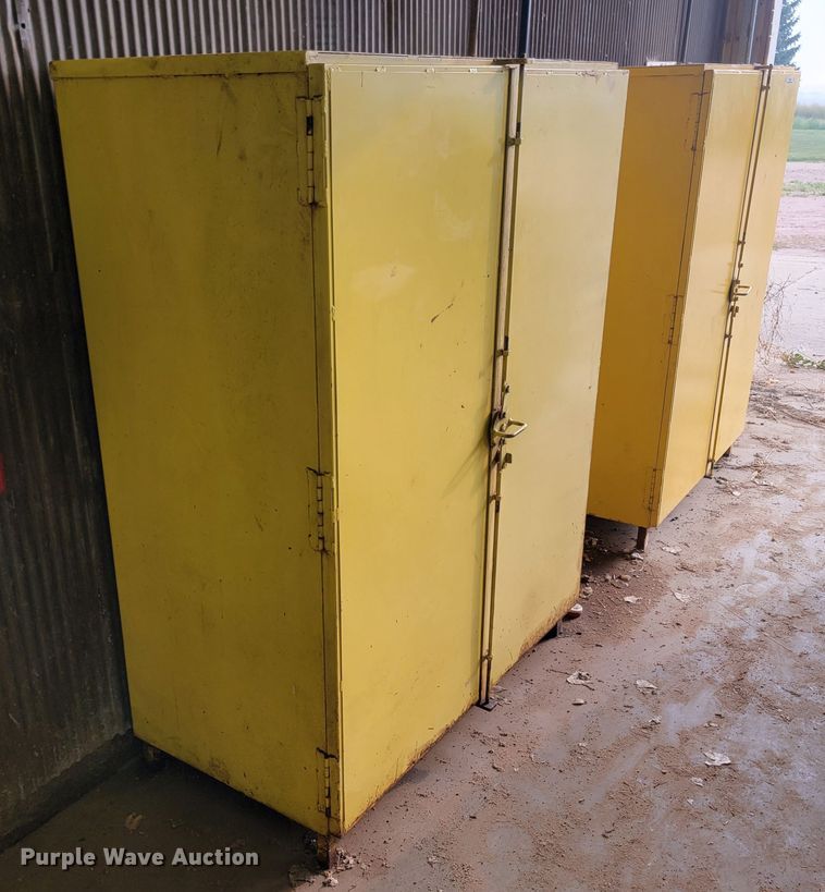 image for item KS9252 (2) chemical storage cabinets