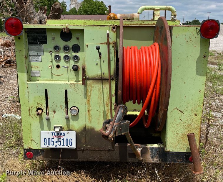 image for item LB9348 F.E Myers RJ-0635  sewer jetter trailer