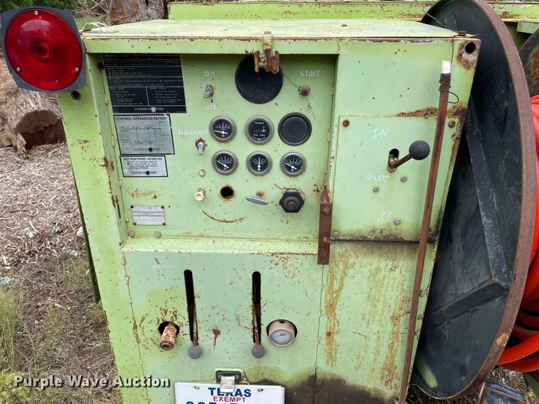 image for item LB9348 F.E Myers RJ-0635  sewer jetter trailer