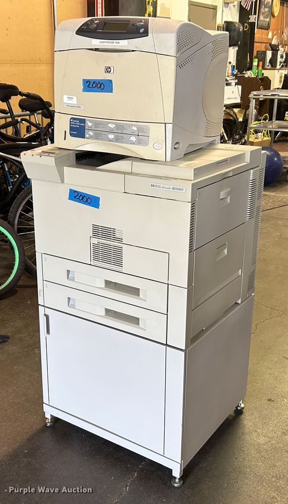 image for item LE9636 (2) HP LaserJet printers