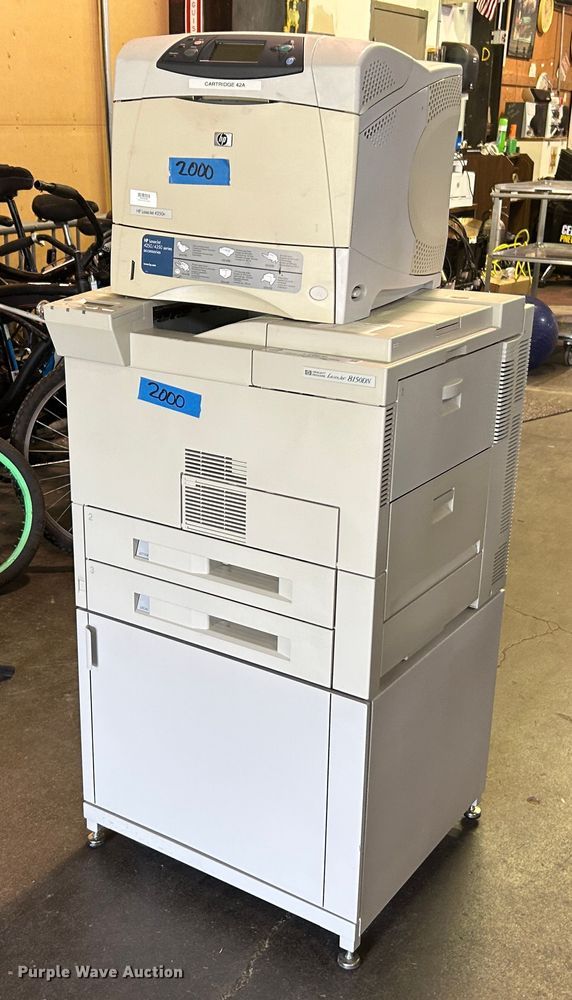 image for item LE9636 (2) HP LaserJet printers