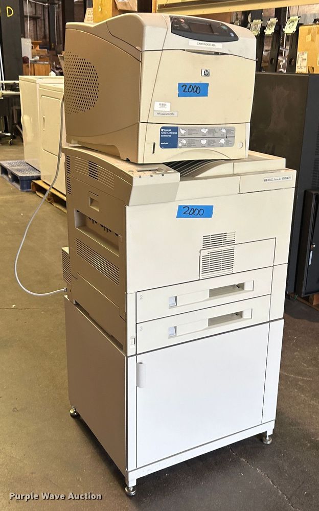 image for item LE9636 (2) HP LaserJet printers