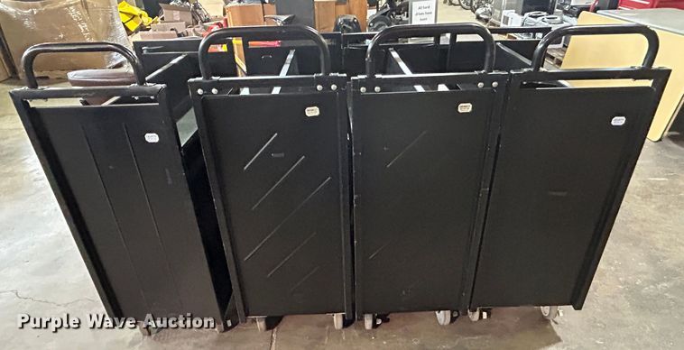 image for item LE9685 (4) Demco book carts