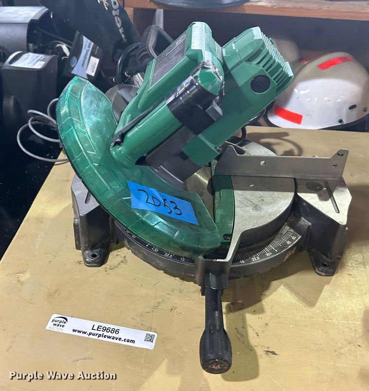 image for item LE9686 Metabo HPT  compound miter saw