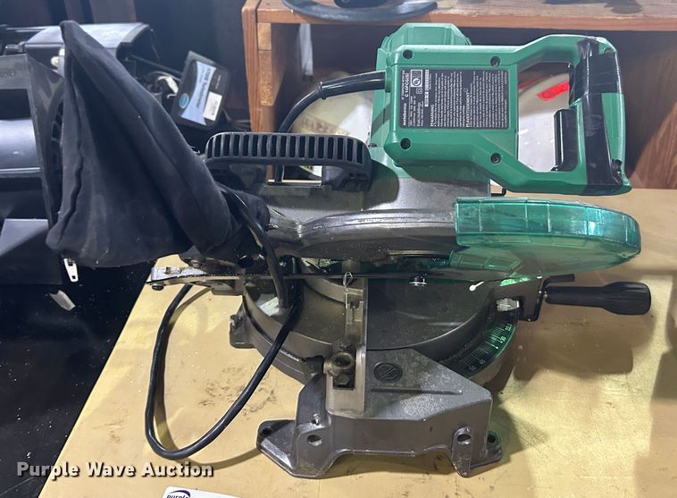image for item LE9686 Metabo HPT  compound miter saw