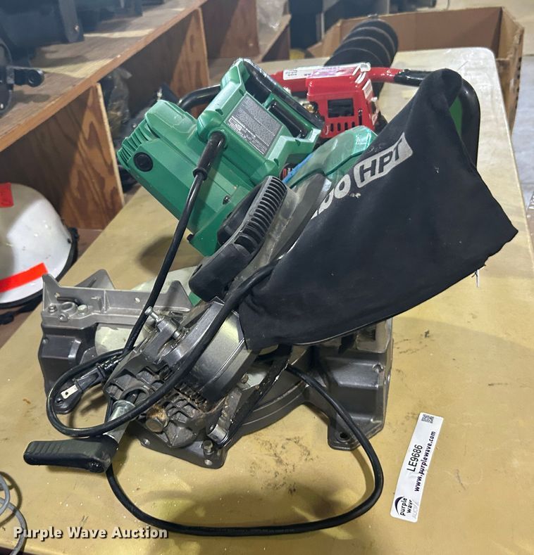 image for item LE9686 Metabo HPT  compound miter saw