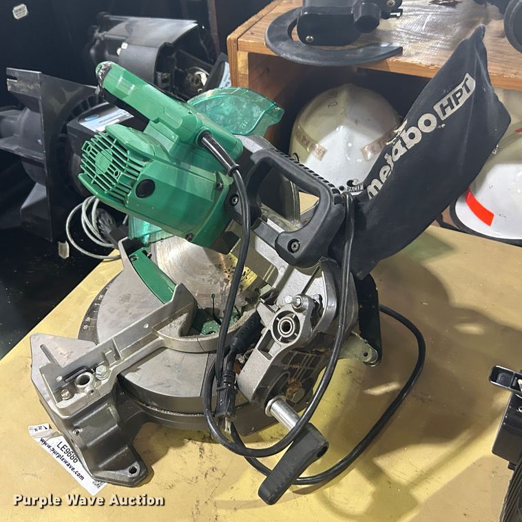 image for item LE9686 Metabo HPT  compound miter saw