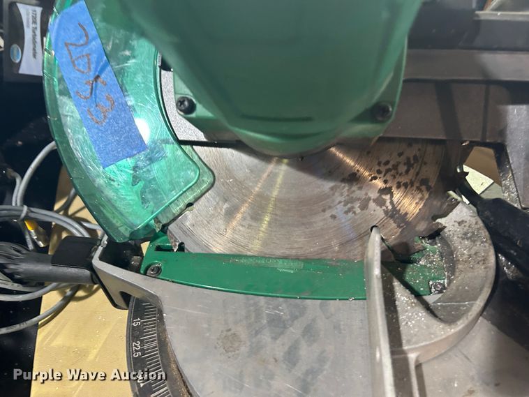 image for item LE9686 Metabo HPT  compound miter saw