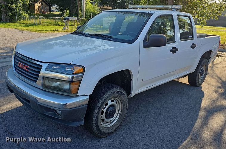 image for item LE9722 2008 GMC Canyon  Crew Cab pickup truck