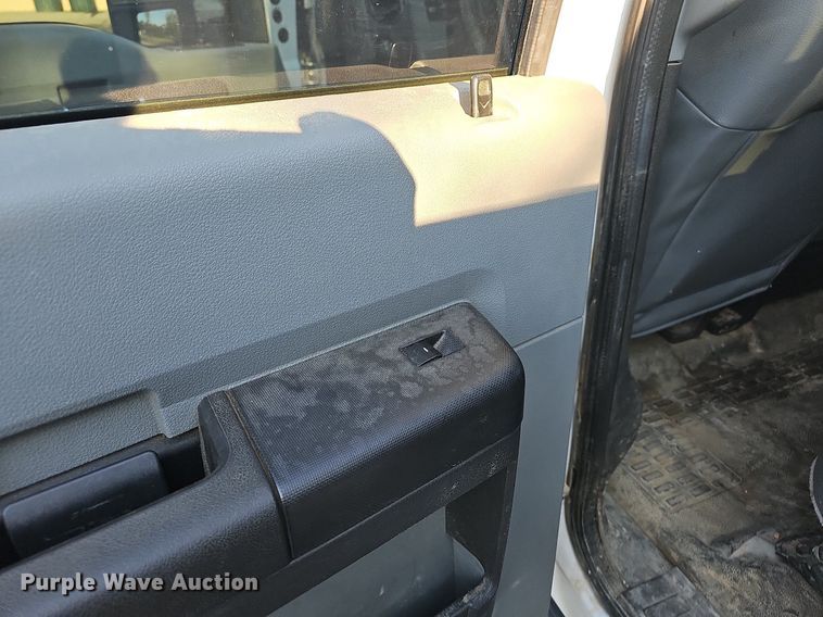 image for item LE9727 2014 Ford F350  Crew Cab utility bed pickup truck