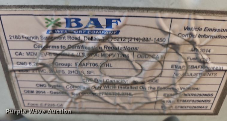 image for item LE9727 2014 Ford F350  Crew Cab utility bed pickup truck