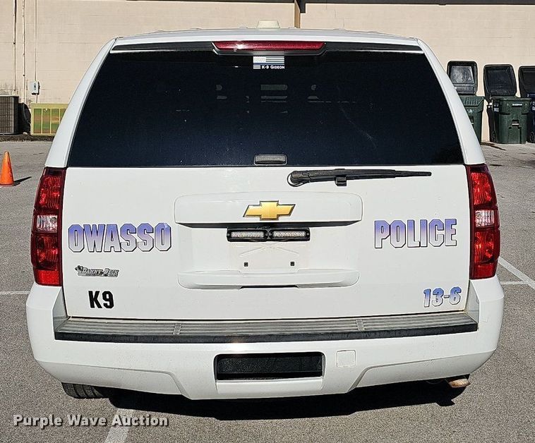 image for item LE9730 2013 Chevrolet Tahoe Police  SUV