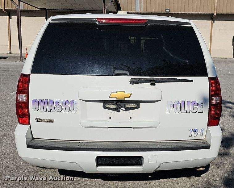 image for item LE9732 2013 Chevrolet Tahoe Police  SUV