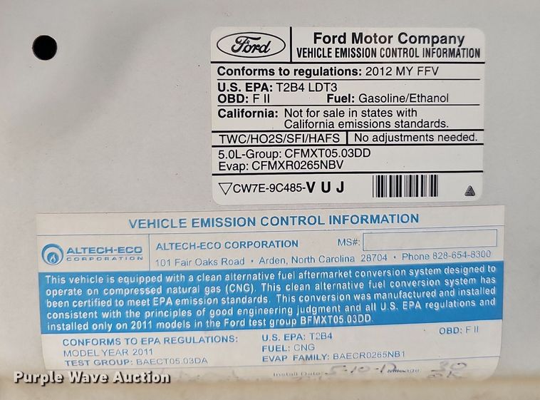 image for item LE9734 2012 Ford F150  SuperCrew pickup truck