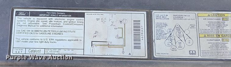 image for item LE9737 1997 Ford F150  pickup truck