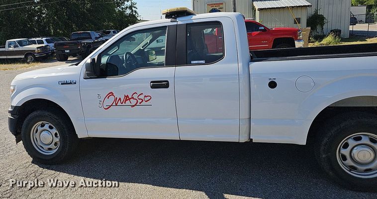 image for item LE9741 2018 Ford F150  SuperCab pickup truck