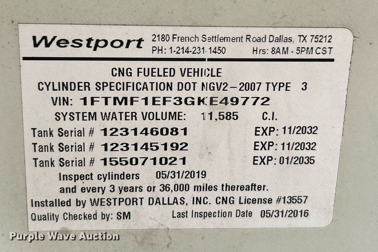 image for item LE9749 2016 Ford F150  pickup truck