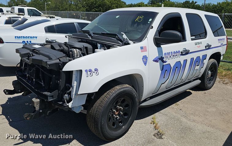 image for item LE9757 2013 Chevrolet Tahoe Police  SUV