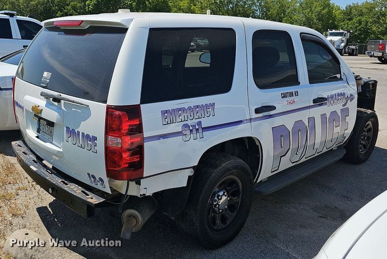 image for item LE9757 2013 Chevrolet Tahoe Police  SUV
