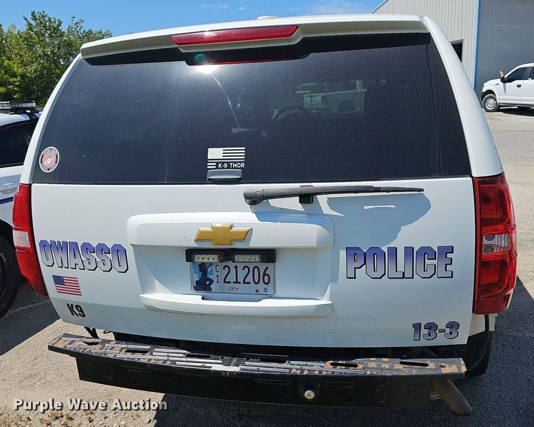 image for item LE9757 2013 Chevrolet Tahoe Police  SUV
