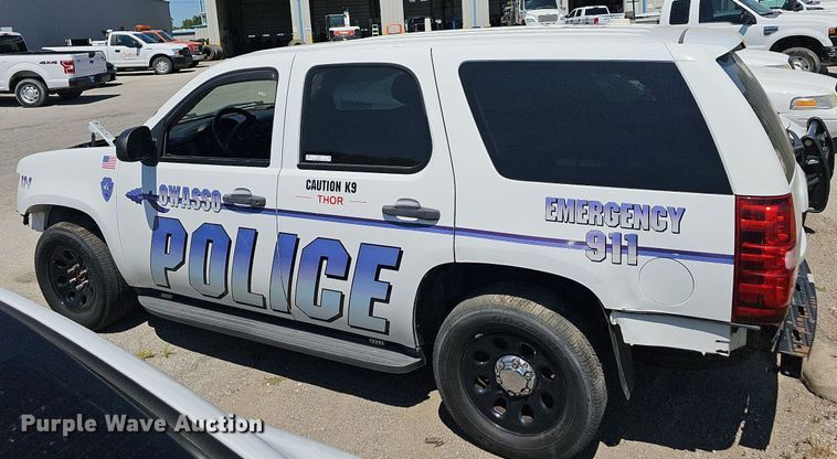 image for item LE9757 2013 Chevrolet Tahoe Police  SUV