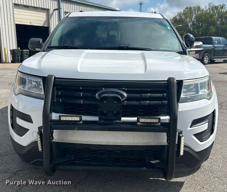 image for item LE9766 2016 Ford Explorer Police Interceptor  SUV