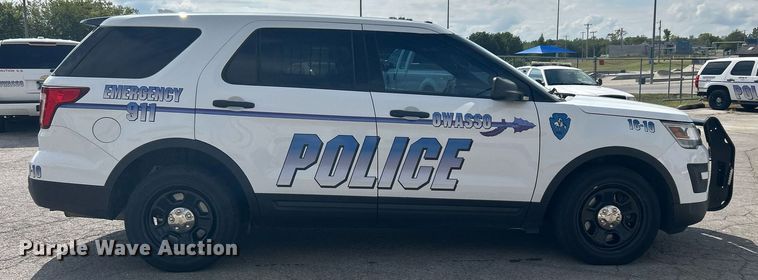 image for item LE9766 2016 Ford Explorer Police Interceptor  SUV