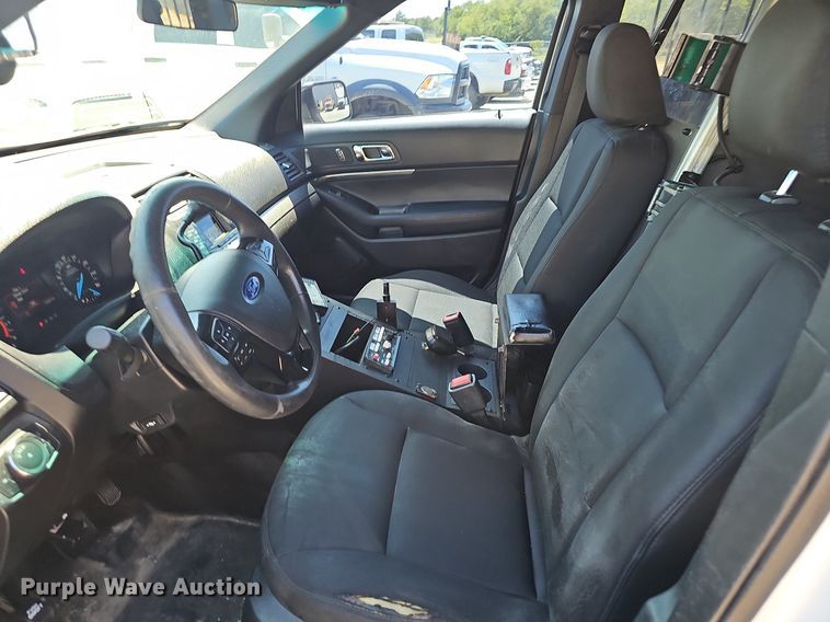 image for item LE9766 2016 Ford Explorer Police Interceptor  SUV