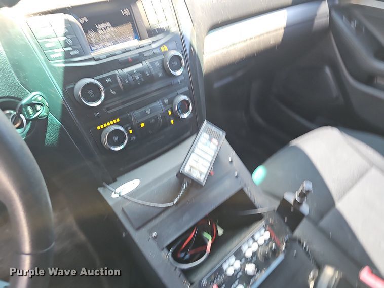 image for item LE9766 2016 Ford Explorer Police Interceptor  SUV