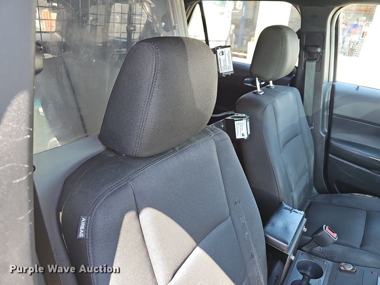 image for item LE9766 2016 Ford Explorer Police Interceptor  SUV
