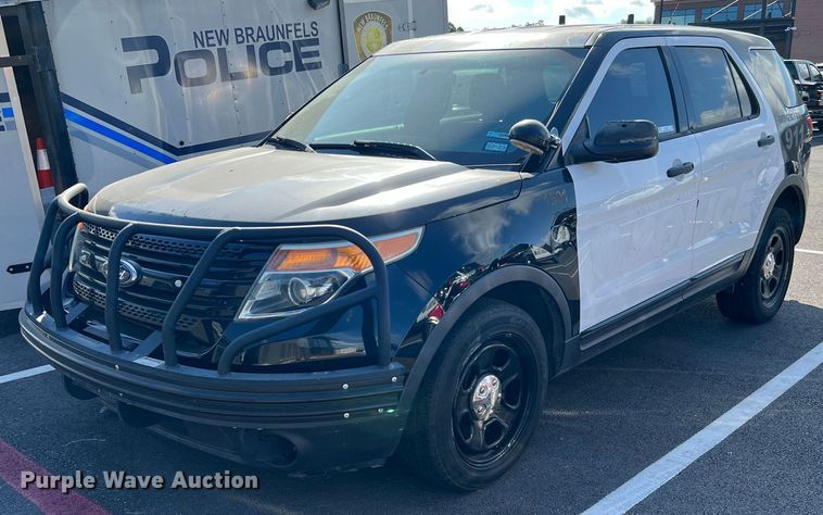 image for item LF9448 2015 Ford Explorer Police Interceptor  SUV