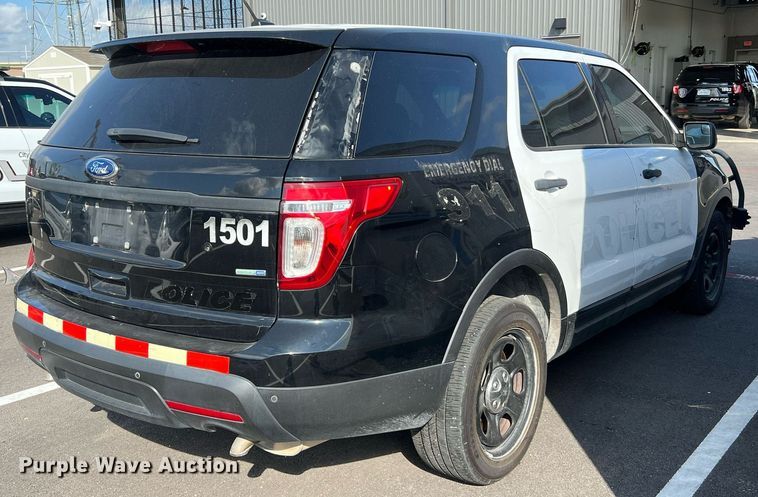 image for item LF9448 2015 Ford Explorer Police Interceptor  SUV