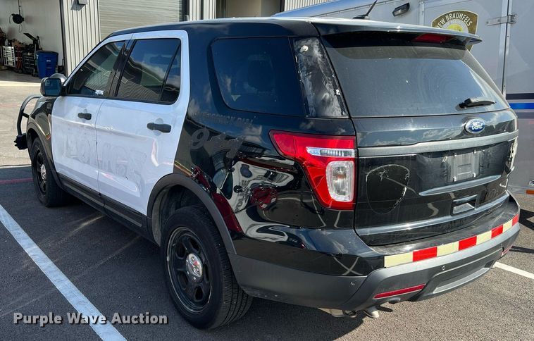 image for item LF9448 2015 Ford Explorer Police Interceptor  SUV
