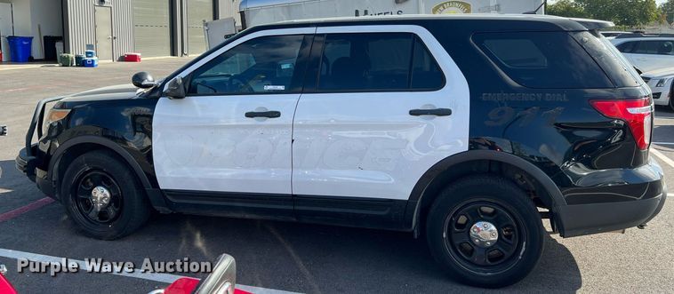 image for item LF9448 2015 Ford Explorer Police Interceptor  SUV