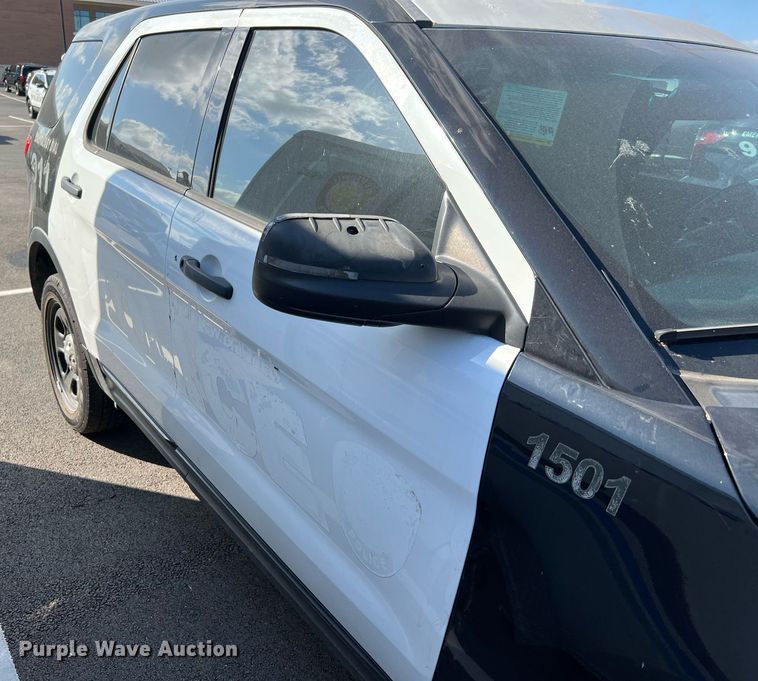 image for item LF9448 2015 Ford Explorer Police Interceptor  SUV