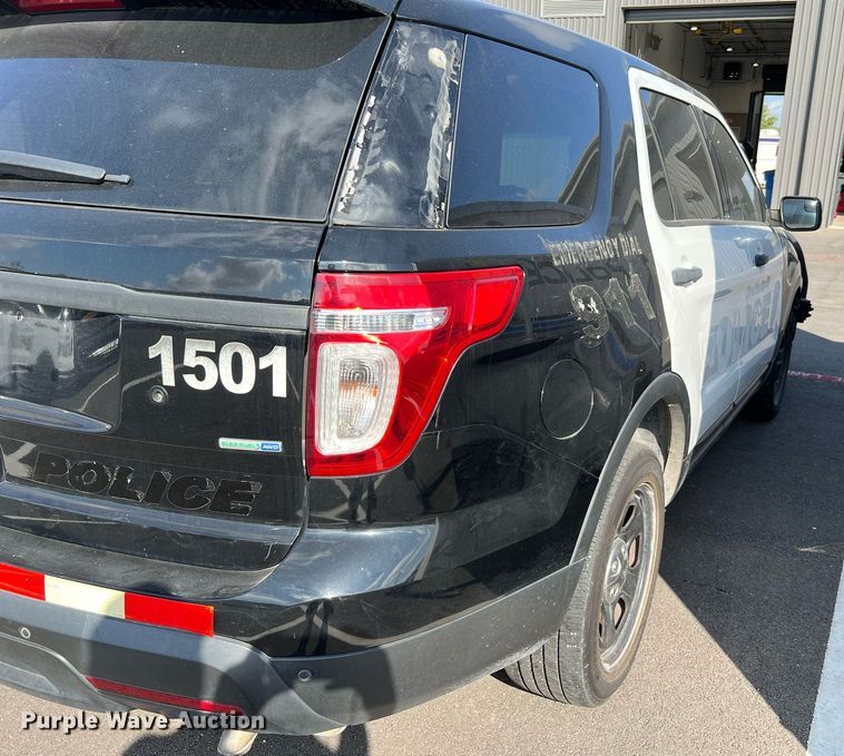 image for item LF9448 2015 Ford Explorer Police Interceptor  SUV