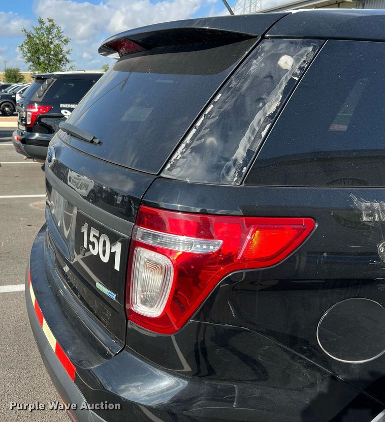 image for item LF9448 2015 Ford Explorer Police Interceptor  SUV