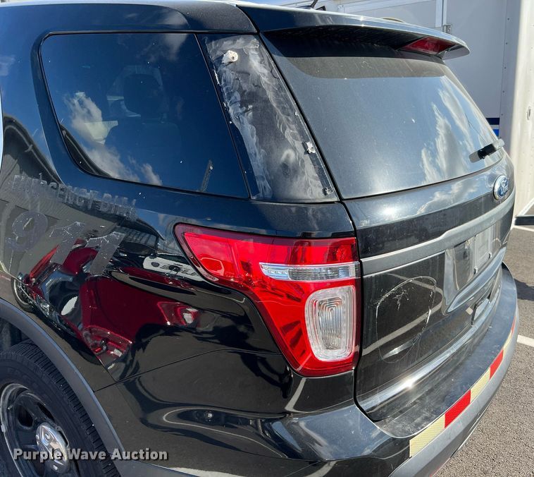 image for item LF9448 2015 Ford Explorer Police Interceptor  SUV