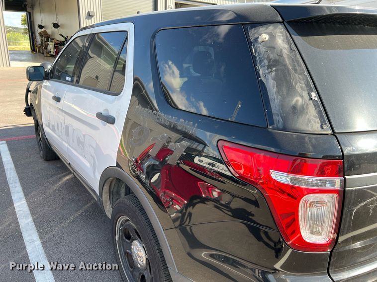 image for item LF9448 2015 Ford Explorer Police Interceptor  SUV