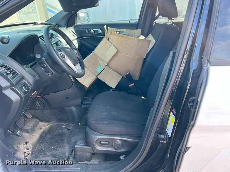 image for item LF9448 2015 Ford Explorer Police Interceptor  SUV