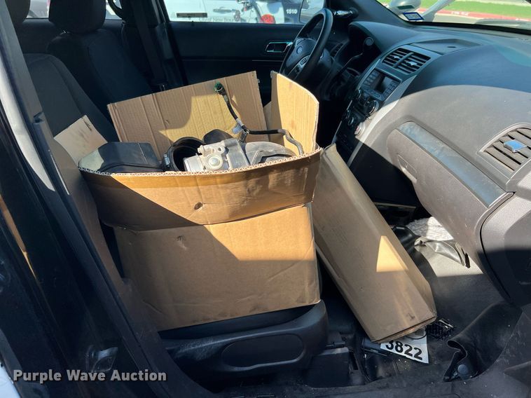 image for item LF9448 2015 Ford Explorer Police Interceptor  SUV