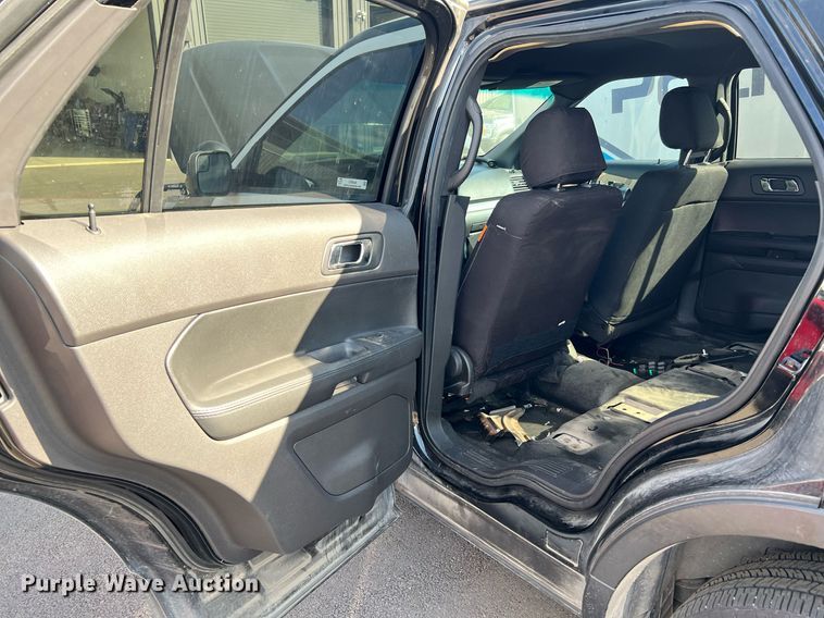 image for item LF9448 2015 Ford Explorer Police Interceptor  SUV