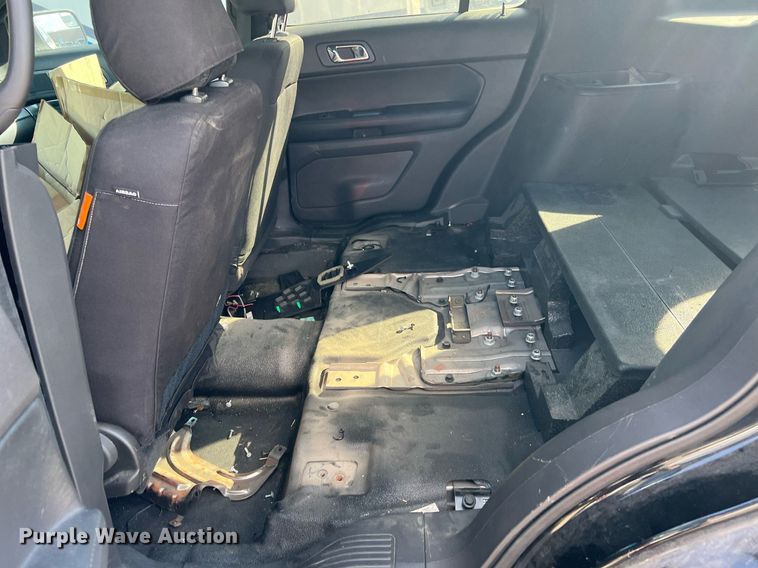 image for item LF9448 2015 Ford Explorer Police Interceptor  SUV