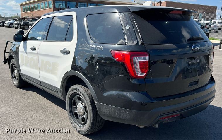 image for item LF9450 2016 Ford Explorer Police Interceptor  SUV