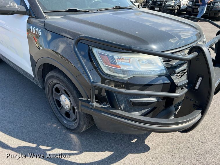 image for item LF9450 2016 Ford Explorer Police Interceptor  SUV
