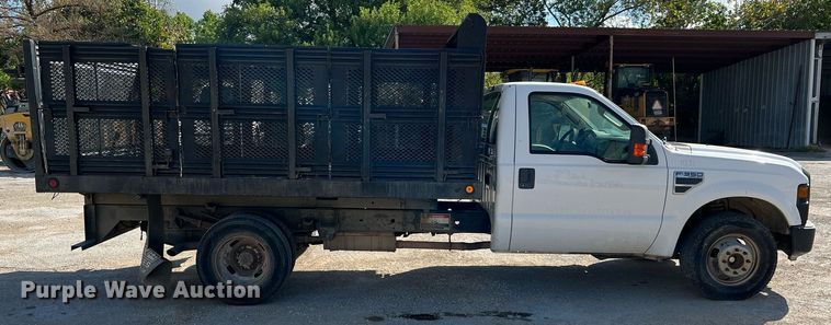 image for item LF9456 2008 Ford F350 Super Duty XL  dump bed pickup truck