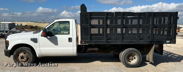 image for item LF9456 2008 Ford F350 Super Duty XL  dump bed pickup truck